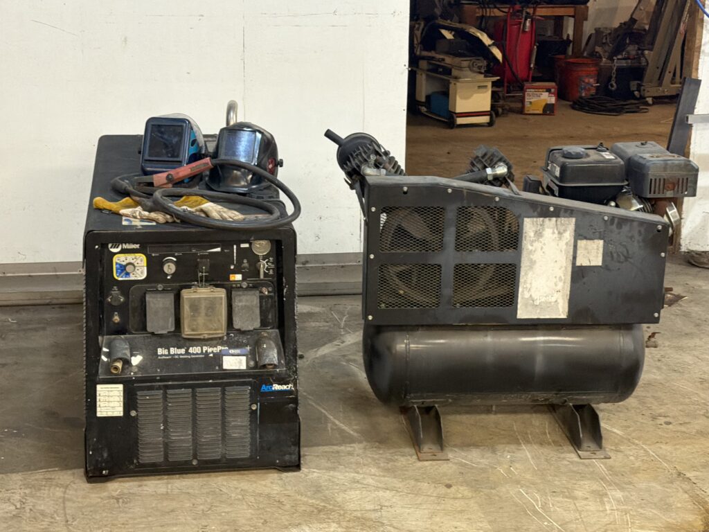 Mobile Welding & On-Site Repair metalwork tools