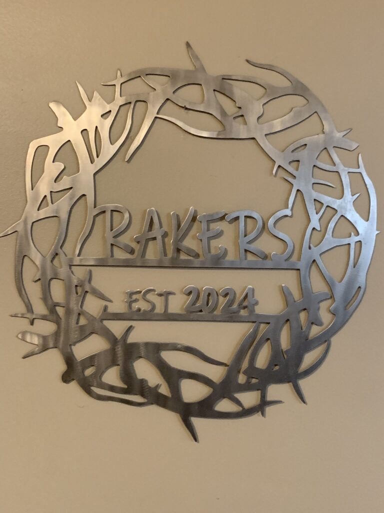 Projects custom wreath